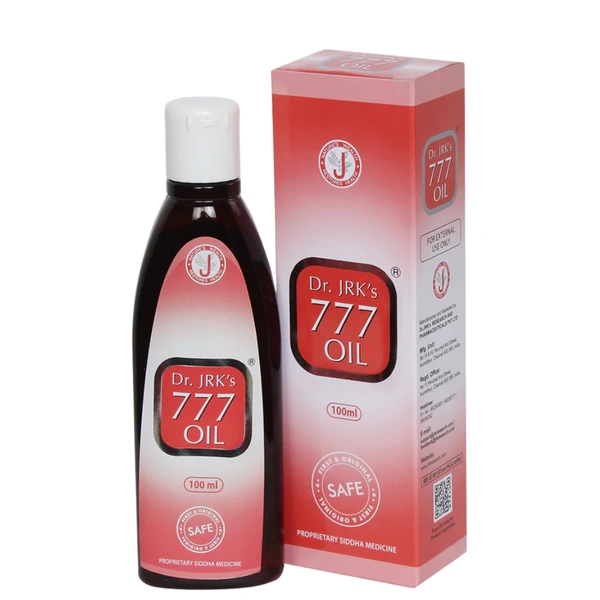 Dr. JRK’s Research and Pharmaceuticals Pvt Ltd Dr. JRK's 777 Oil (100ml) - 100 ml