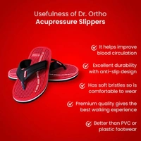 Dr. Ortho Acupressure Slippers UK 5 (247mm) - UK 5 (247mm)