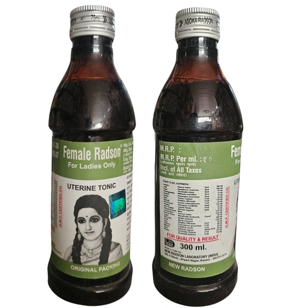 New Radson Laboratory (India) Female Radson Uterine Tonic (300ml)