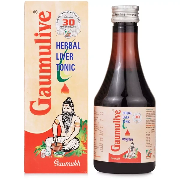 Gaumukh Pharmaceuticals Gaumulive Syrup (200ml)
