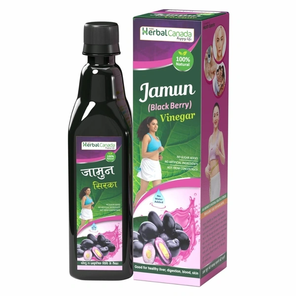 Herbal Canada Jamun (Black Berry) Vinegar (500ml)