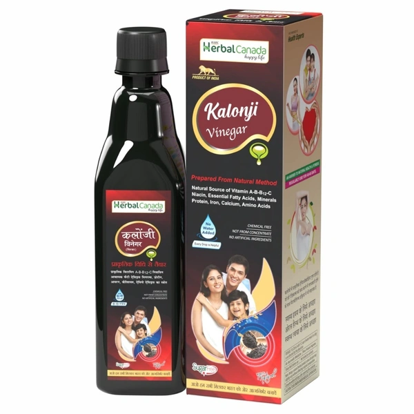 Herbal Canada Kalonji Vinegar (500ml)