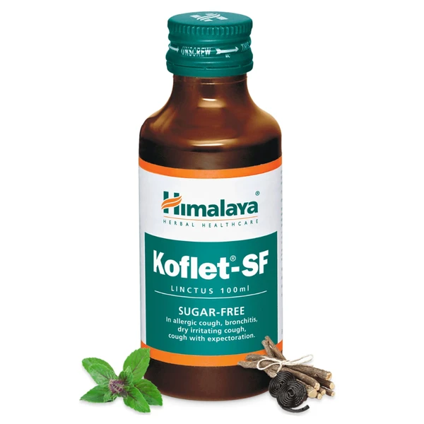 Himalaya Wellness Company Himalaya Koflet SF Syrup (Sugar Free) (100ml)