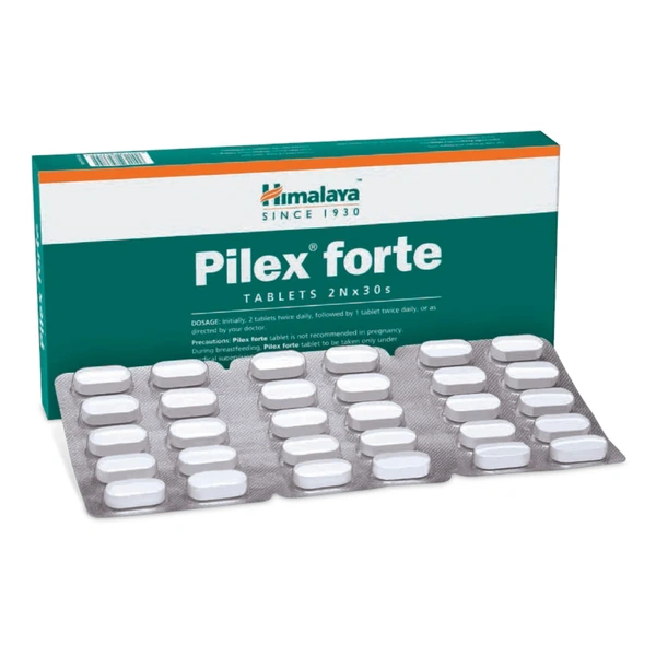 Himalaya Wellness Company Himalaya Pilex forte Tablets (60tab)