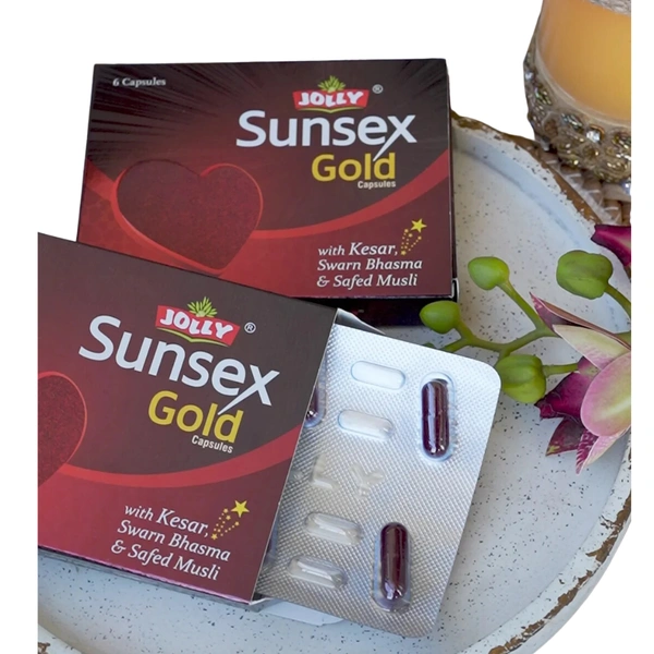 Jolly Pharma Jolly Sunsex Gold Capsules (6Cap)