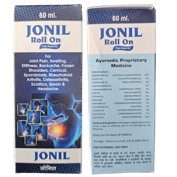 Poria Pharmaceuticals Jonil Roll On (60ml) - Pain Relief Oil