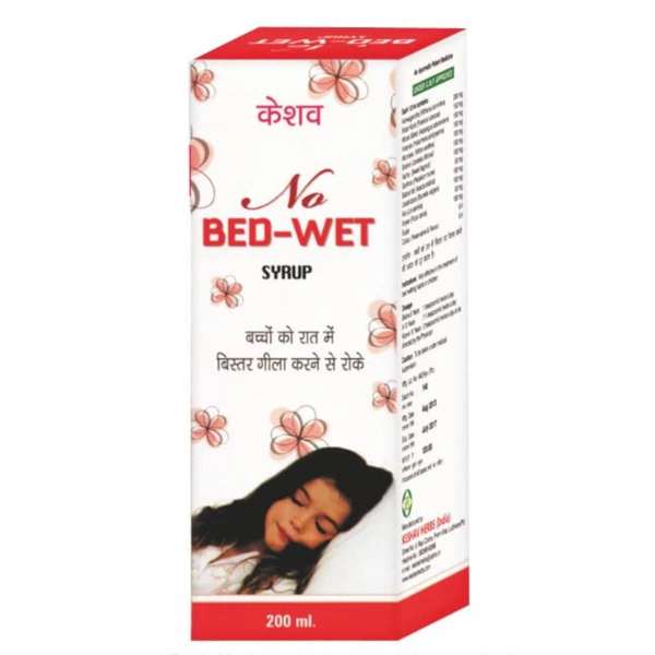 Keshav Herbs Keshav No Bed-Wet Syrup (200ml) Helpful in preventing bed wetting and urinary disorders