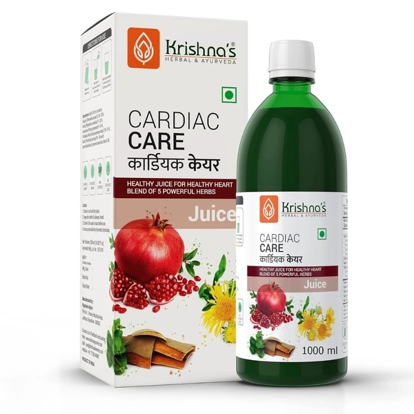 Krishna's Herbal & Ayurveda Krishna Cardiac Care Juice (1000ml) - 1 liter
