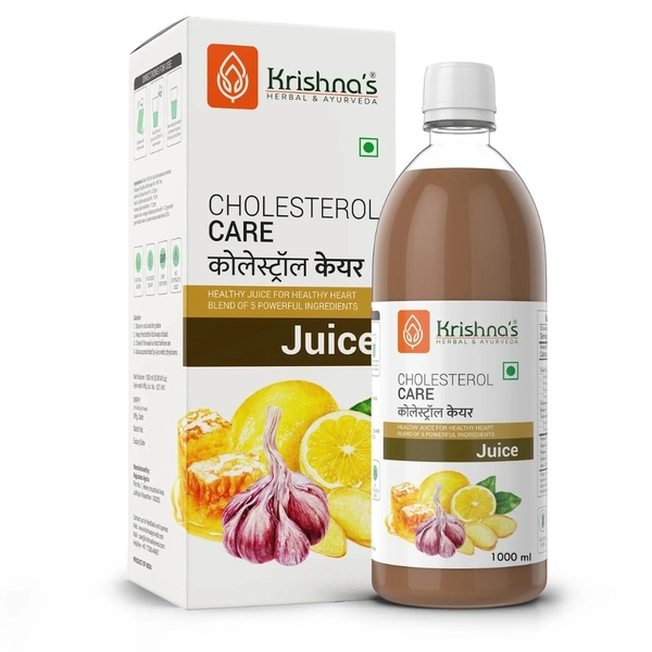 Krishna's Herbal & Ayurveda Krishna Cholesterol Care Juice (500ml) - 500 ml