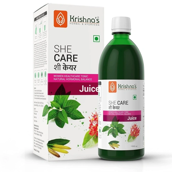 Krishna's Herbal & Ayurveda Krishna She Care Juice (1000ml) - 1 Liter