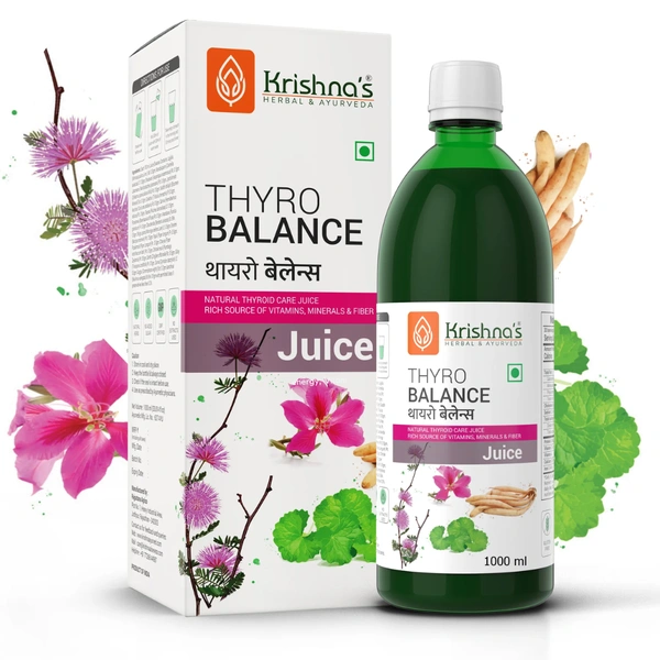 Krishna's Herbal & Ayurveda Krishna Thyro balance juice (1000ml)