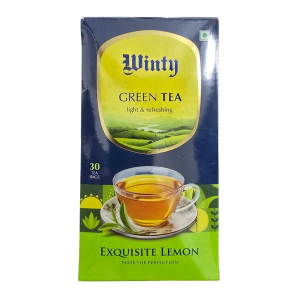 Leeford Healthcare Ltd Leeford Green Tea, Lemon 25 Tea Bags