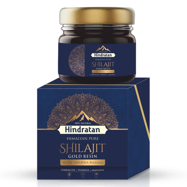 Leeford Healthcare Ltd Leeford Hindratan Shilajit Gold Resin (20gm) with Swarna Bhasma