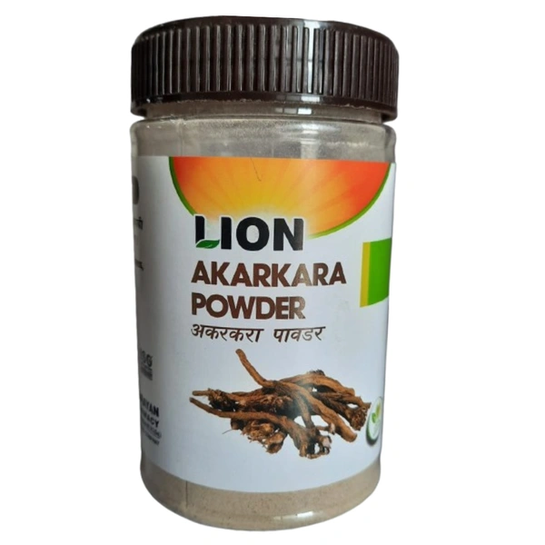 LION BRAND (Shree Narnarayan Ayurvedic Pharmacy) Lion Akarkara Powder (50gm)