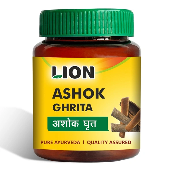 LION BRAND (Shree Narnarayan Ayurvedic Pharmacy) Lion Ashok Ghrita (100gm)