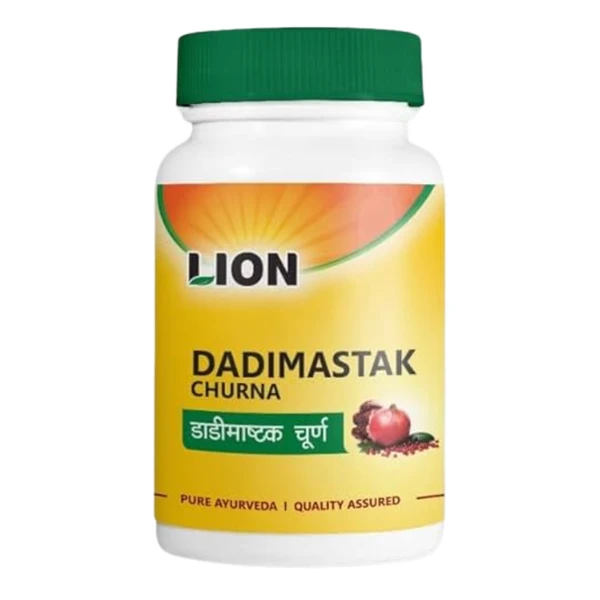 LION BRAND (Shree Narnarayan Ayurvedic Pharmacy) Lion Dadimastak Churna (100gm)