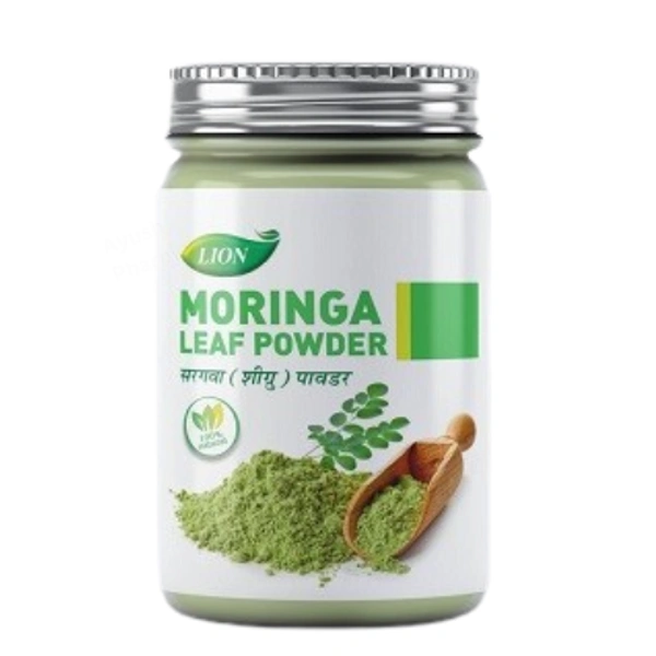 LION BRAND (Shree Narnarayan Ayurvedic Pharmacy) Lion Moringa Powder (100g) (Shigru)