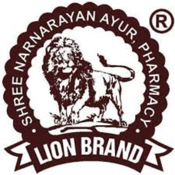 LION BRAND (Shree Narnarayan Ayurvedic Pharmacy) Lion Nagarmotha Churna (80gm)