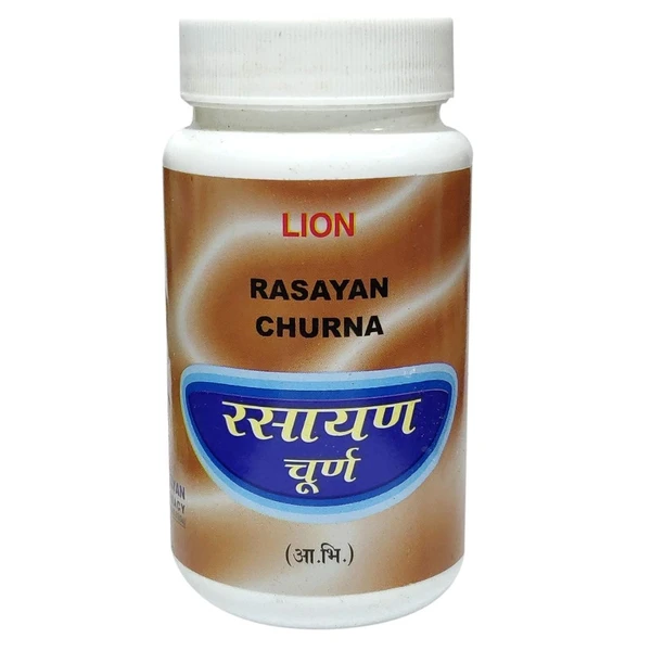 LION BRAND (Shree Narnarayan Ayurvedic Pharmacy) Lion Rasayan Churna (100gm)