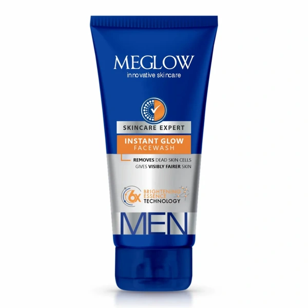 Leeford Healthcare Ltd Meglow Men Instant Glow Facewash (70gm)