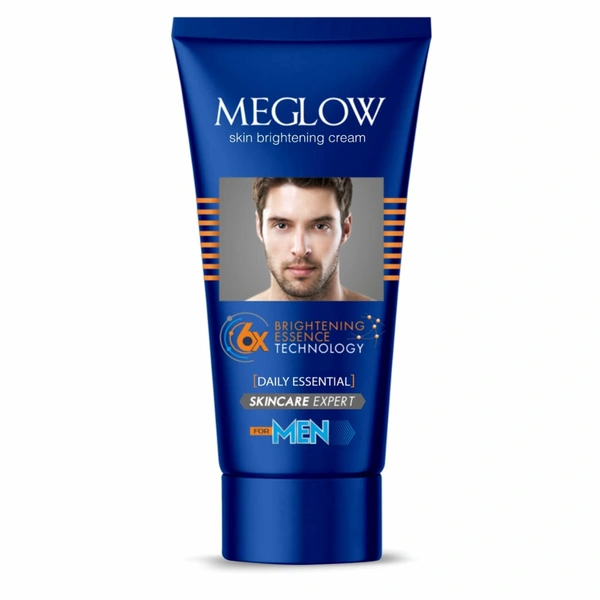 Leeford Healthcare Ltd Meglow Men's Skin Brightening Face Cream (50gm)