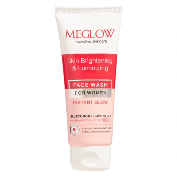 Leeford Healthcare Ltd Meglow Women Instant Glow Face Wash (70gm)