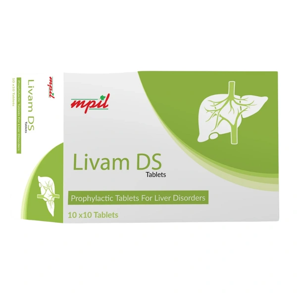 Maheshwari Pharmaceuticals Mpil Livam DS Tablets (100tab)