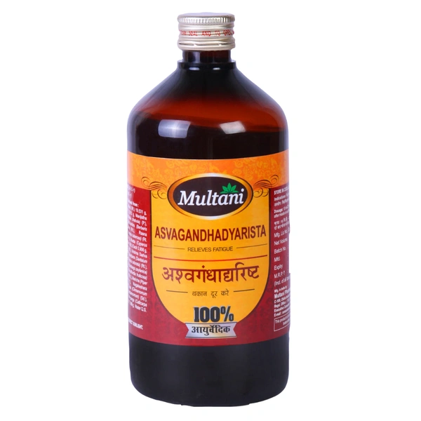 Multani Pharmaceuticals Ltd Multani Asvagandhadyarista (450ml)