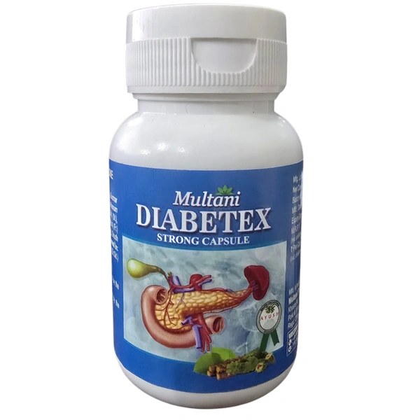 Multani Diabetex Strong Capsules (60caps)