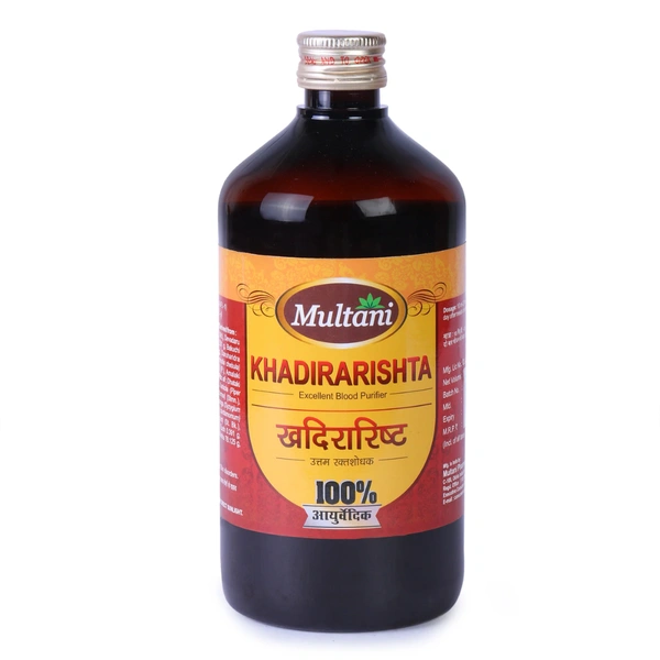 Multani Pharmaceuticals Ltd Multani Khadirarishta (450ml)
