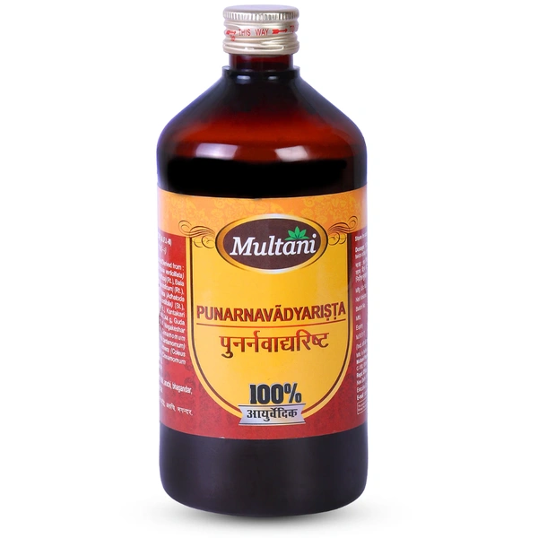 Multani Pharmaceuticals Ltd Multani Punarnavadyarista (450ml)
