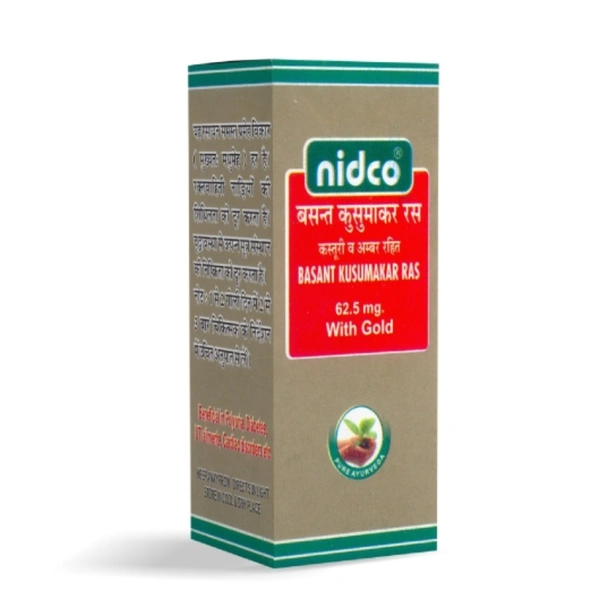 NIDCO (NORTHERN INDIA DRUG COMPANY) NIDCO Basant Kusumakar Ras (16tab)