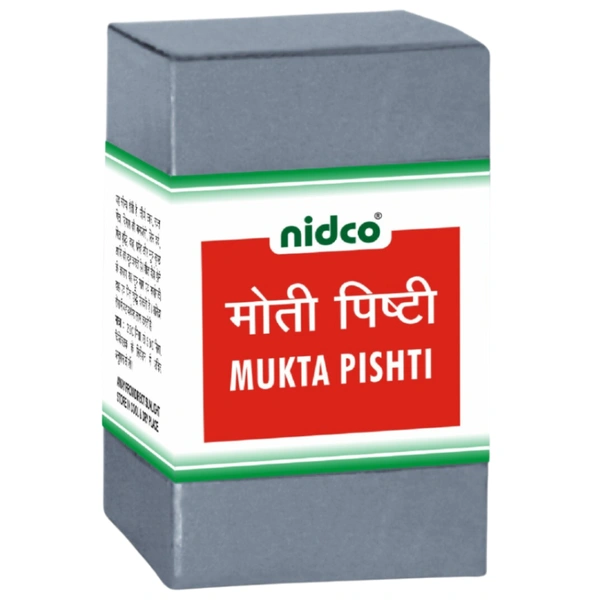 NIDCO (NORTHERN INDIA DRUG COMPANY) NIDCO Mukta (Moti) Pishti (1gm)