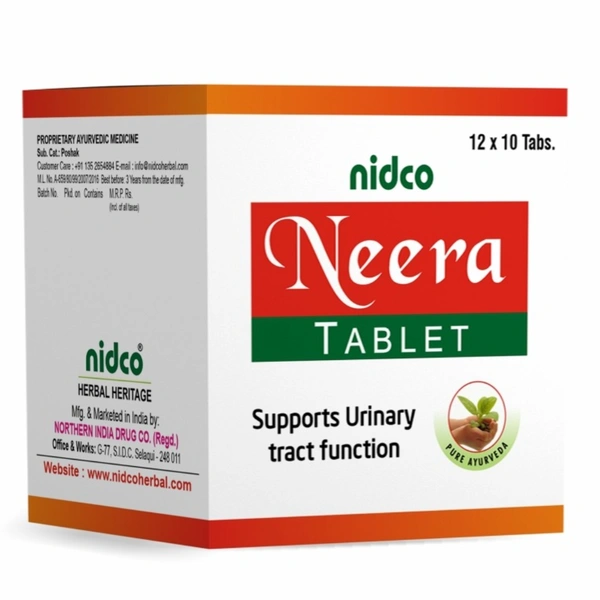 NIDCO (NORTHERN INDIA DRUG COMPANY) NIDCO Neera Tablet (120tab)