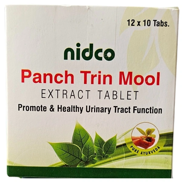 NIDCO (NORTHERN INDIA DRUG COMPANY) NIDCO Panch Trin Mool Extract Tablets (120tab)