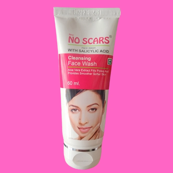Torque Pharmaceuticals NO Scars Cleansing Face Wash Aloe Vera Extract (60ml) - 60 ml
