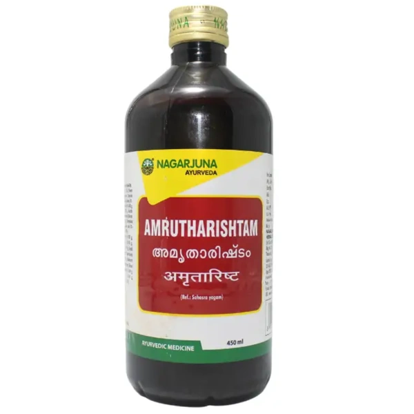 Nagarjuna Ayurvedic Group Kerala Nagarjuna Amruthaarishtam (450ml)
