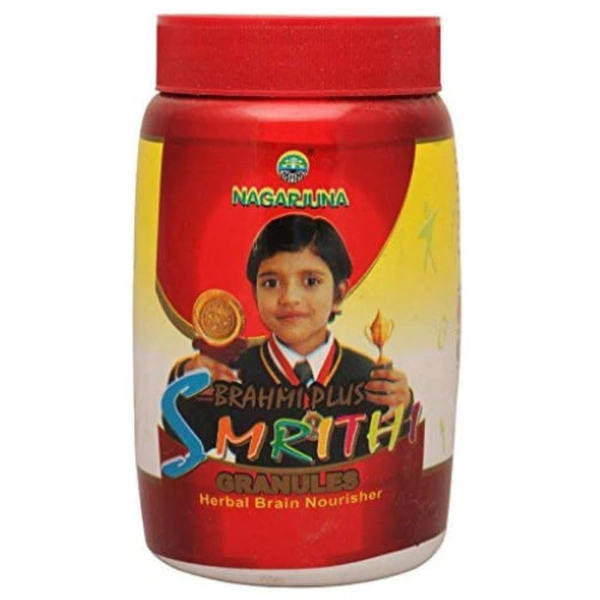 Nagarjuna Ayurvedic Group Kerala Nagarjuna Brahmi Plus Smrithi Granules (400gm) -Brain Tonic