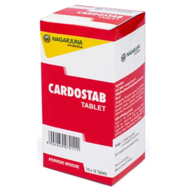 Nagarjuna Ayurvedic Group Kerala Nagarjuna Cardo Stab Tablet (100Tab)