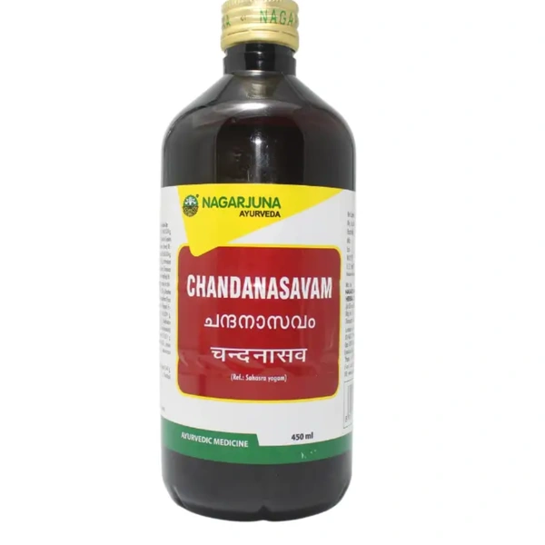 Nagarjuna Ayurvedic Group Kerala Nagarjuna Chandanaasavam (450ml)