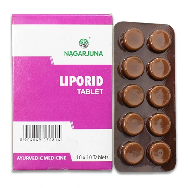 Nagarjuna Ayurvedic Group Kerala Nagarjuna Liporid Tablet (100Tab)
