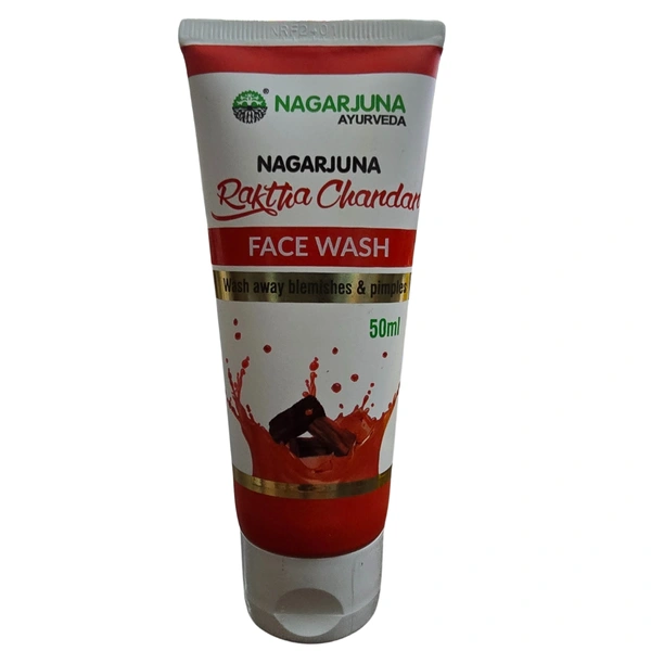 Nagarjuna Ayurvedic Group Kerala Nagarjuna Raktha Chandan Face Wash (50ml)