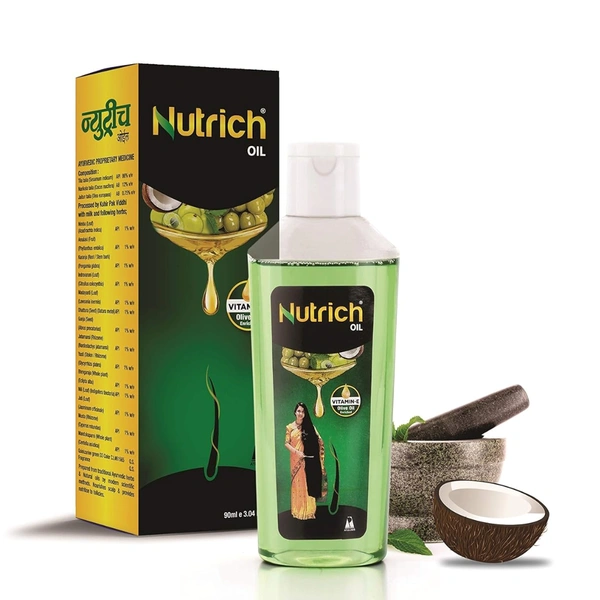 Ayulabs Pvt Ltd Nutrich Ayurvedic Hair Oil (90ml)