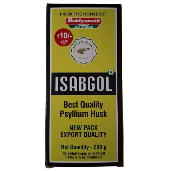 Baidyanath Jhansi Original Baidyanath Jhansi Isabgol (200gm) - Psyllium Husk Powder