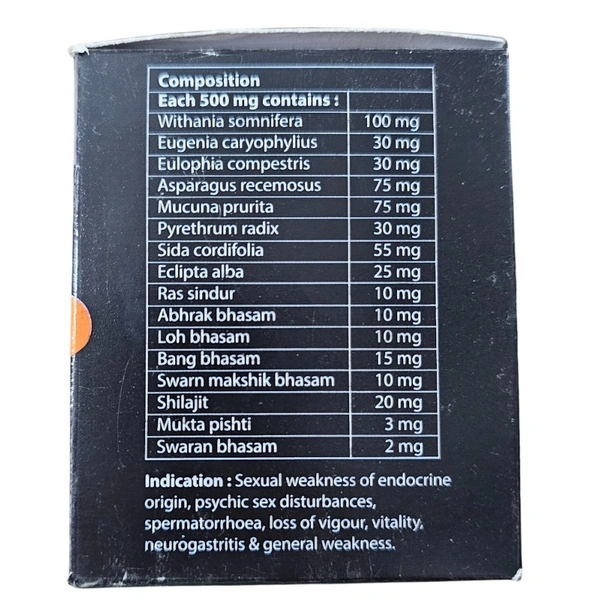 Salasar Blessed Herbals SBH Super Act-99 With Gold Capsules (10caps)