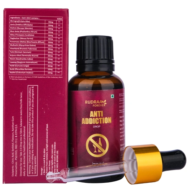 RUDRAA FOREVER Rudraa Forever Anti-Addiction Drop (30ml)
