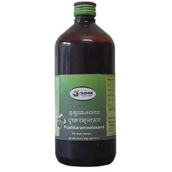 SDM Ayurveda Pharmacy Pushkaramoolasava (450ml)