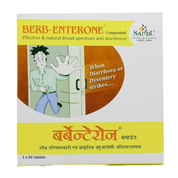 Sandu Pharmaceuticals Pvt Ltd Sandu Berb-Enterone Compound Tablet (20tab)