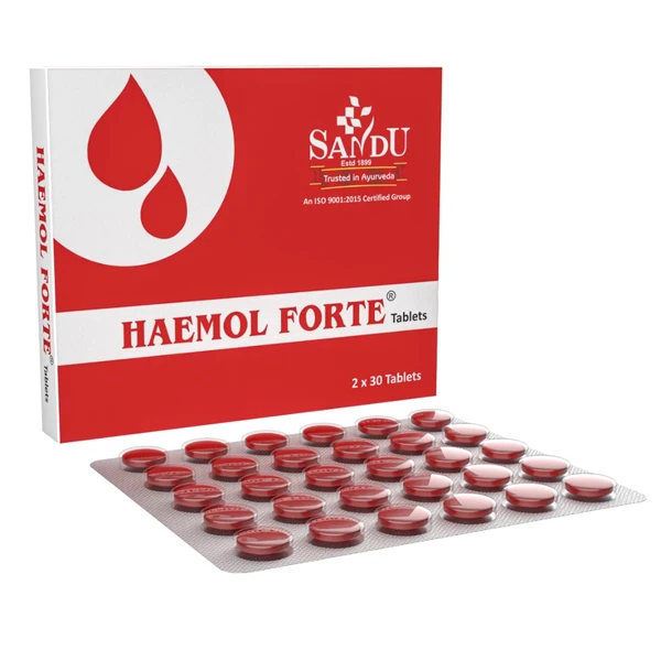 Sandu Pharmaceuticals Pvt Ltd Sandu Haemol Forte Tablets (60Tab)