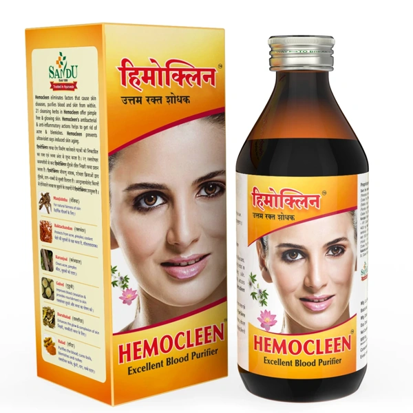 Sandu Pharmaceuticals Pvt Ltd Sandu Hemocleen Syrup (200ml)